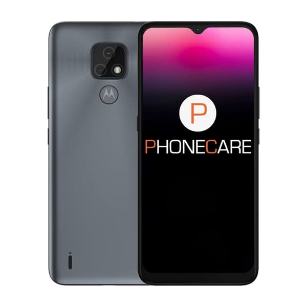 Begagnad Moto E7 32GB Mineral Gray - Använt skick harmaa