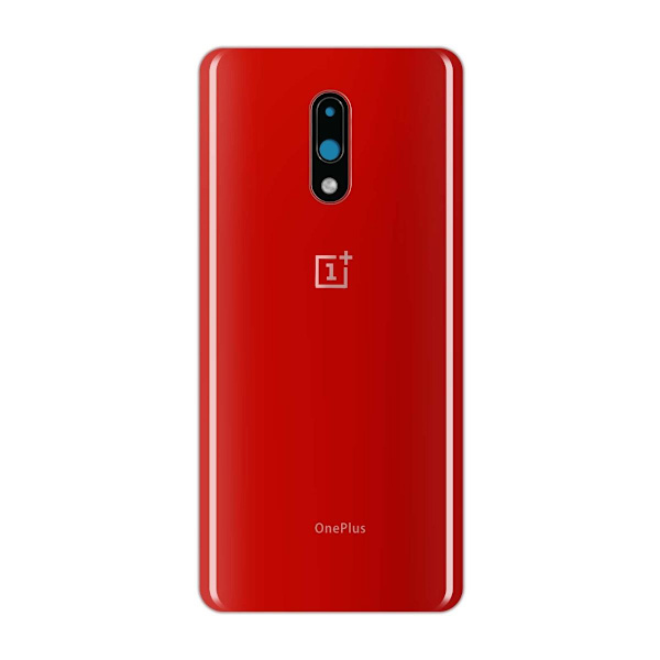 OnePlus 7 Baksida/Batterilucka - Röd Röd