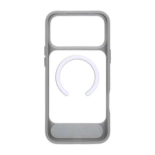 MagSafe-kuori jalustalla iPhone 17 Prolle - Harmaa harmaa