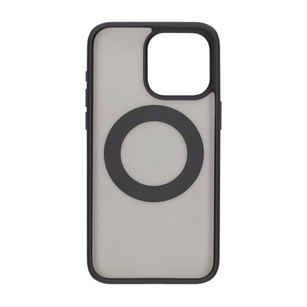 iPhone 15 Pro Max Mobilskal med Magsafe Stativ - Svart Black