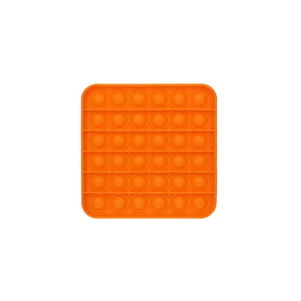 Pop it! Fidget Leksak Tetragonal - Orange Orange