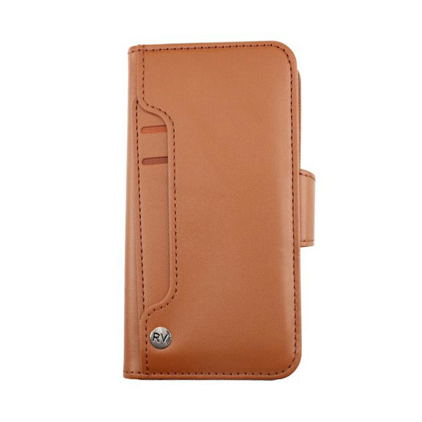 iPhone X/XS Plånboksfodral Extra Kortfack Rvelon - Guldbrun Rosa guld