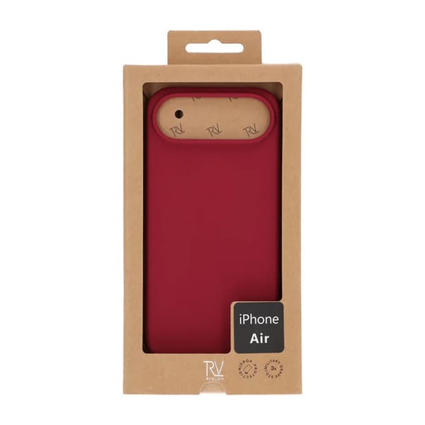 Rvelon Mobilskal Silikon MagSafe för iPhone Air - Röd Röd