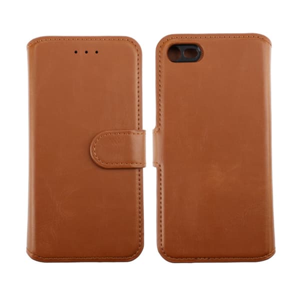 iPhone 7/8/SE (2020/2022) Plånboksfodral Magnet Rvelon - Guldbrun Pink gold