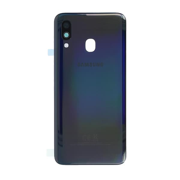 Samsung Galaxy A40 (SM-A405F) Baksida Original - Svart Svart
