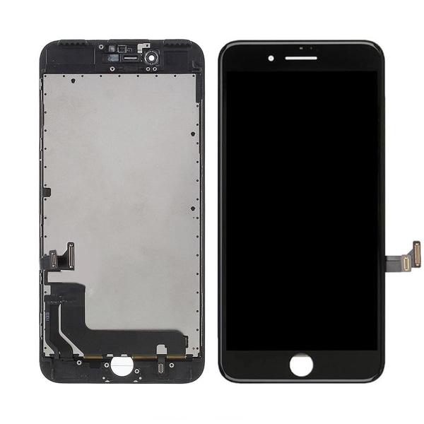 iPhone 7 Plus LCD Skärm TOP - Svart Svart