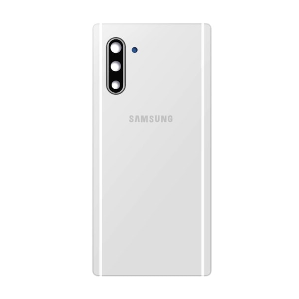 Samsung Galaxy Note 10 Baksida - Vit Varm vit