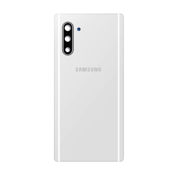 Samsung Galaxy Note 10 Baksida - Vit White