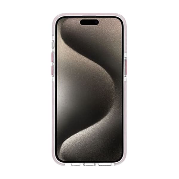 Mönstrat TPU Skal till iPhone 15 Pro Max med MagSafe - Rosa Rosa