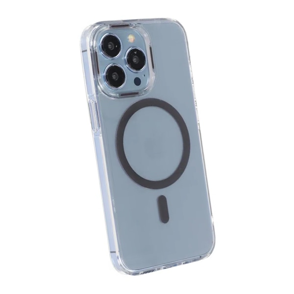 iPhone 13 Pro Max Stöttålig Mobilskal med Magsafe - Grå Grey