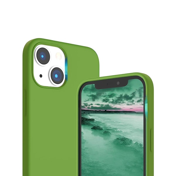 Mobilskal Silikon iPhone 13 - Grön Green