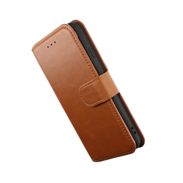 iPhone 7/8/SE 2020 Plånboksfodral Magnet Rvelon - Guldbrun Rosa guld