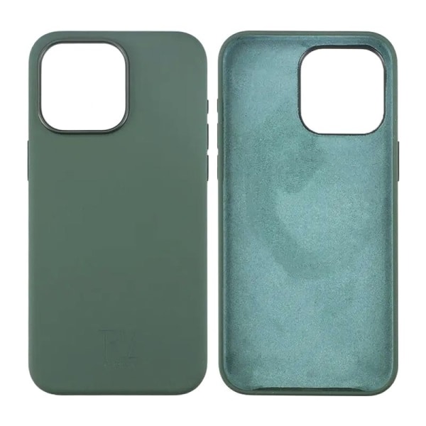 iPhone 15 Pro Max Mobilskal Silikon Rvelon - Grön Grön