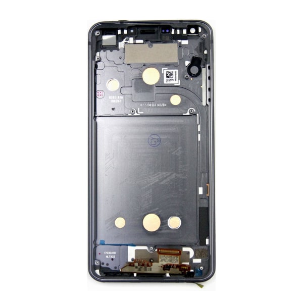 LG G6 Skärm/Display med Ram - Svart Black