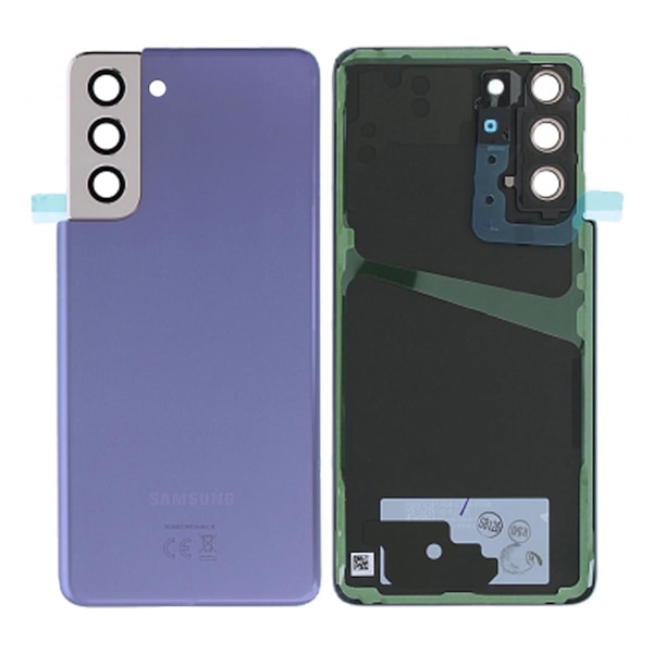 Samsung Galaxy S21 5G (SM-G991B) Baksida/Batterilucka Original - Violett Mörklila