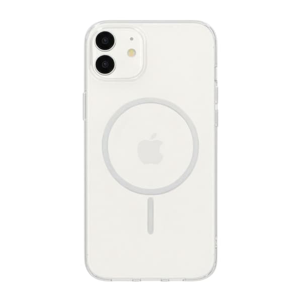 Magsafe Stöttåligt Skal för iPhone 12 - Transparent läpinäkyvä