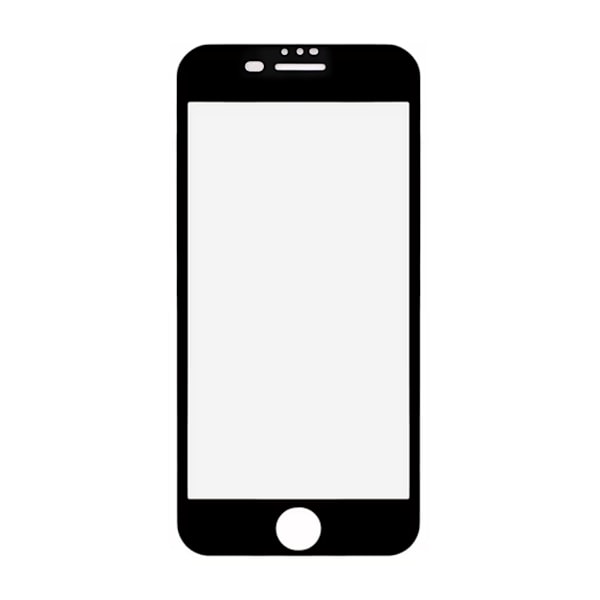 Skärmskydd iPhone 7/8 Plus - 3D Härdat Glas Svart (miljö) Svart