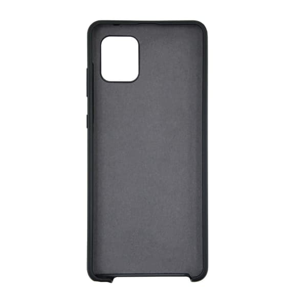 Mobilskal Silikon Samsung Note 10 Lite - Svart Black