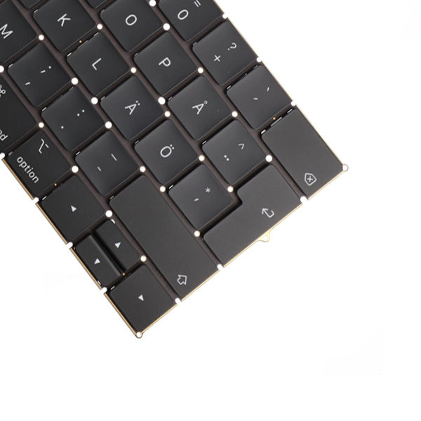 Tangentbord (Svenska) MacBook Pro 13"/15" Retina (Mid 2018) Svart