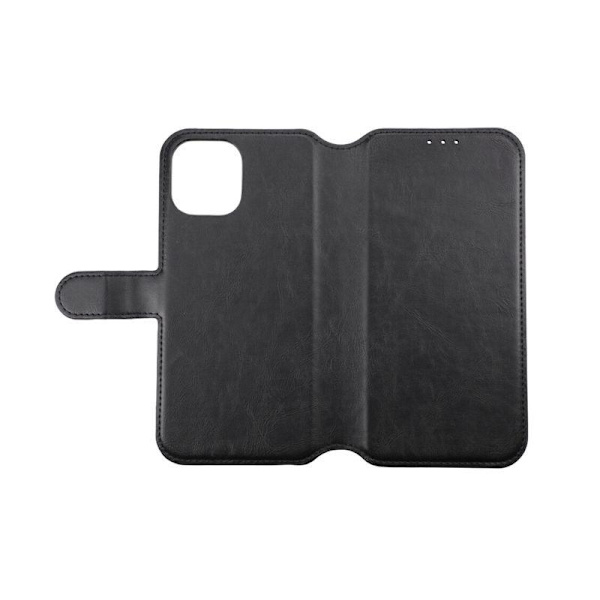 iPhone 12 Pro Max Plånboksfodral Magnet Rvelon - Svart Black