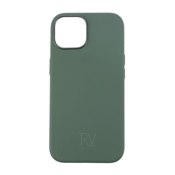iPhone 15 Silikonskal Rvelon MagSafe - Grön Grön