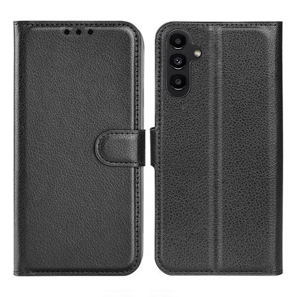 Samsung Galaxy A34 5G Plånboksfodral med Stativ - Svart Svart