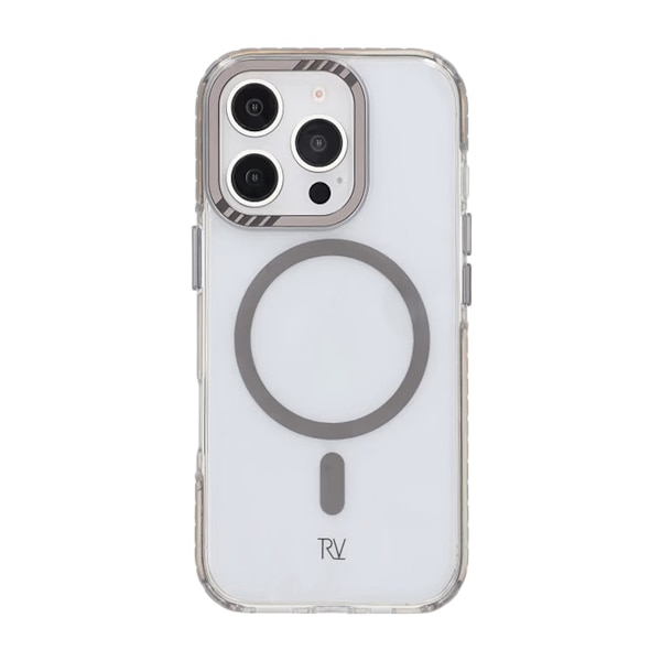 iPhone 16 Pro Rvelon Mobilskal Magnet Förstärkt - Grå grå