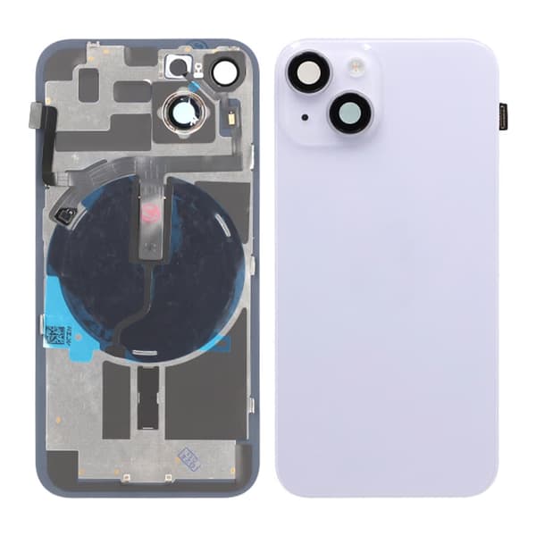 IPhone 14 Baksida Glas OEM - Lila Lila