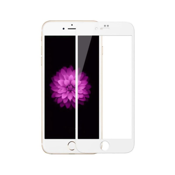 Skärmskydd iPhone 7/8 - 3D Härdat Glas Vit (miljö) White