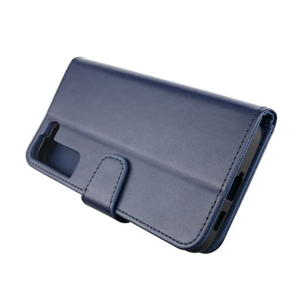 Samsung Galaxy S22 Plus Plånboksfodral Extra Kortfack Rvelon - Blå Marinblå