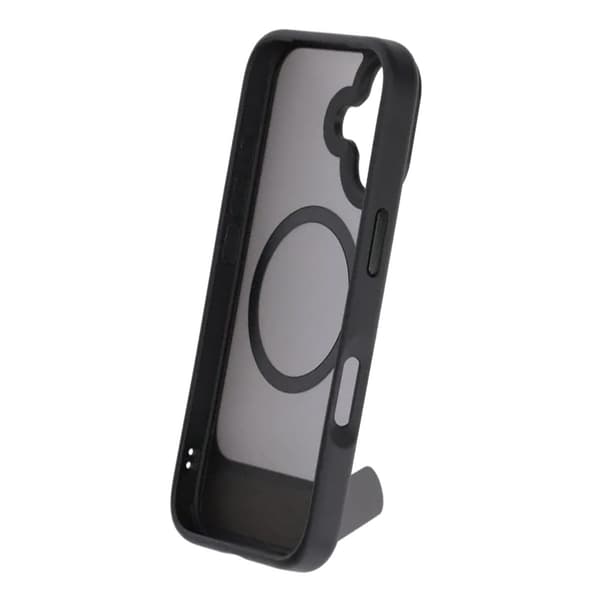 MagSafe-kuori jalustalla iPhone 17:lle - Musta musta