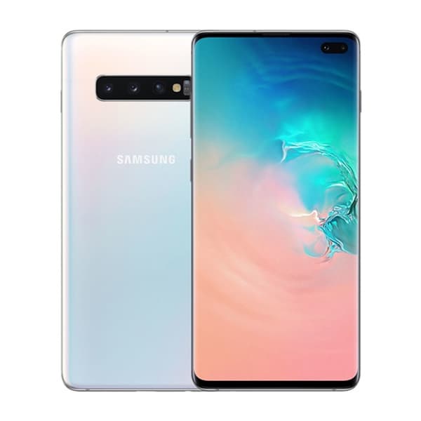 Begagnad Samsung Galaxy S10 Plus Dual 128GB Vit - Använt skick Vit