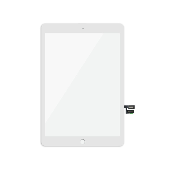 iPad 7/iPad 8 10.2" Glas/Touchskärm - Vit Vit