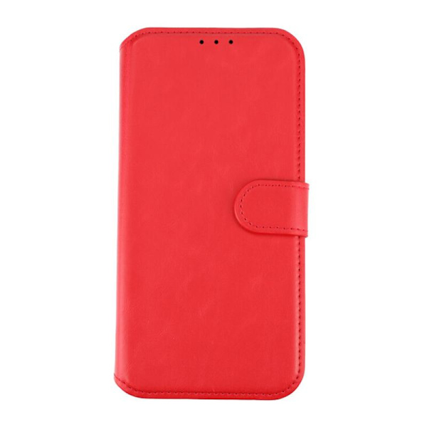 iPhone 15 Plus Plånboksfodral Magnet Rvelon - Röd Röd