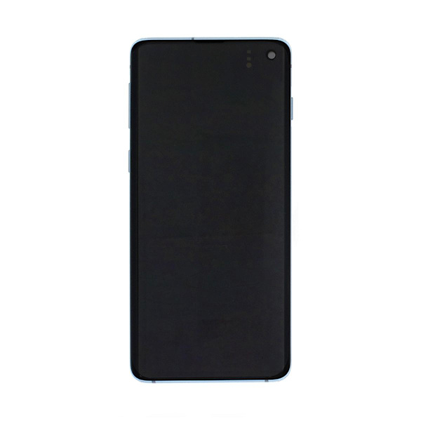 Samsung Galaxy S10 Skärm med LCD Display Original - Blå Marinblå