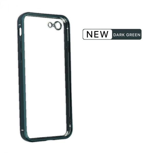 Mobilskal med Kameraskydd iPhone 7/8/SE(2020/2022) - Mörkgrön/tr Dark green