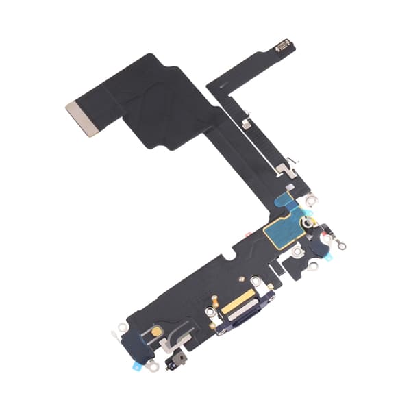 iPhone 15 Pro Max Laddkontakt med Flexkabel - Blå Blå