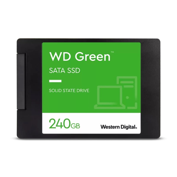 Western Digital SSD 2.5 SATA 240GB 545MB/s Grön Green