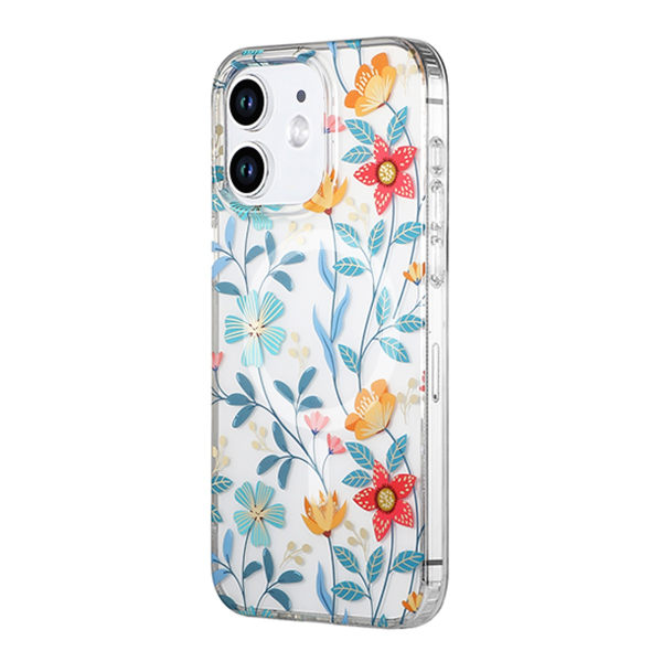 iPhone 11 Mobilskal MagSafe - Blommor & Kvistar Multicolor
