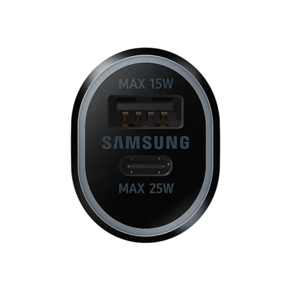 Samsung Billaddare USB-C & USB-A 40W Svart Black