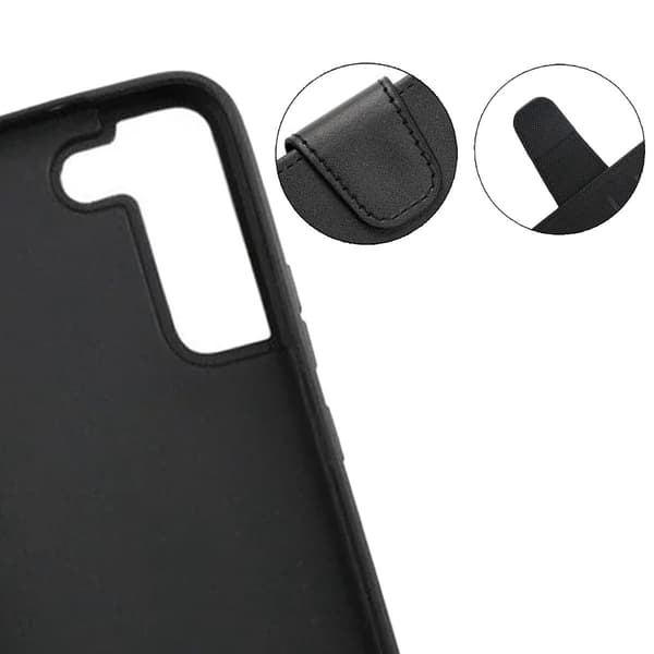 Samsung Galaxy S22 Plånboksfodral med Extra Kortfack Rvelon - Svart Black