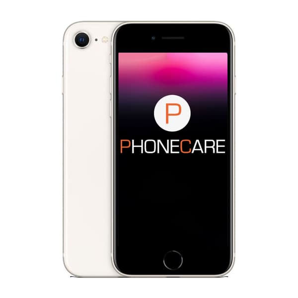 Begagnad iPhone SE 2022 64GB Stjärnglas - Använt skick
