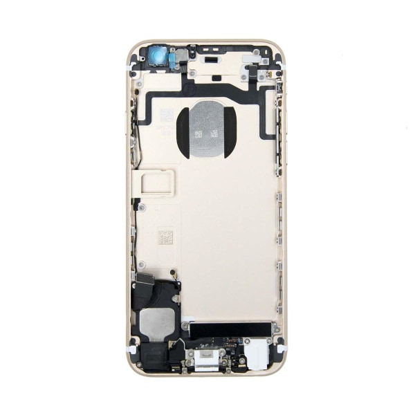 iPhone 6S Baksida med Komplett Ram - Guld Gold