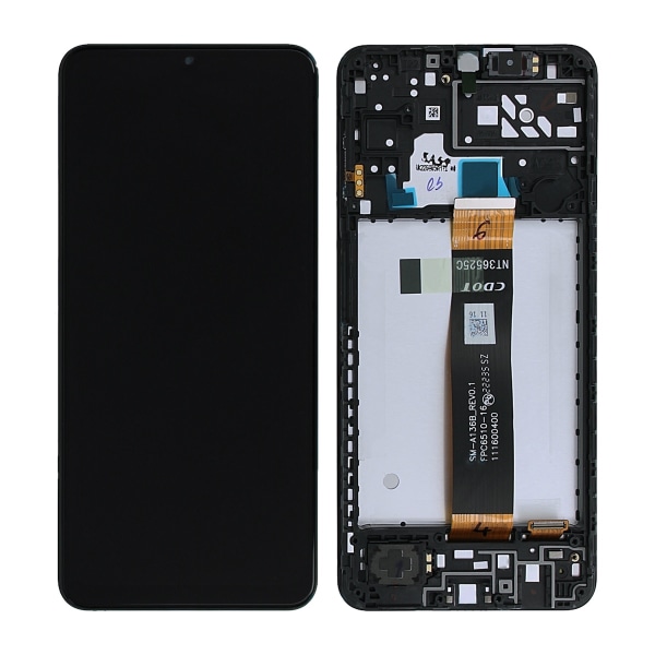 Samsung Galaxy A04s 2022 (SM-A047) Skärm med LCD Display Original - Svart Svart