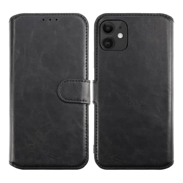 iPhone 11 Plånboksfodral Magnet Rvelon - Svart Black