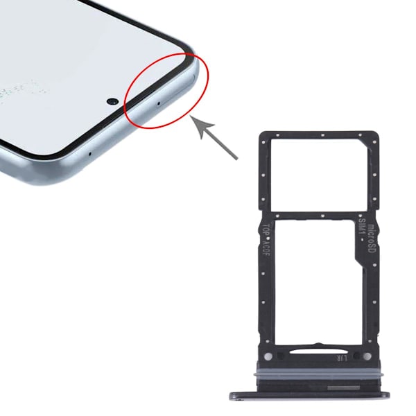 Samsung Galaxy A34 5G SM-A346 Simkortshållare - Svart Svart