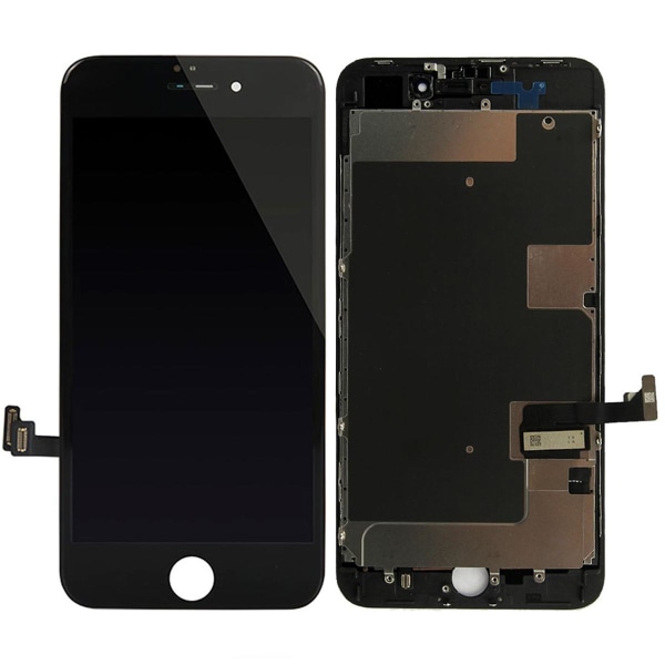 iPhone 8 Plus MX In-Cell LCD Skärm - Svart Svart