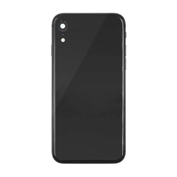 iPhone XR Baksida med Komplett Ram Premium - Svart Black