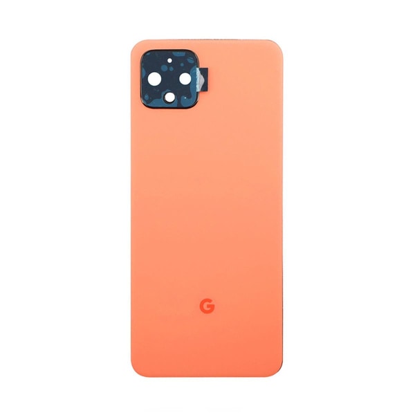 Google Pixel 4 Baksida/Batterilucka OEM - Orange Orange