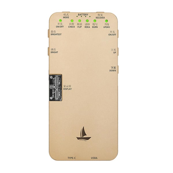 iTest Box LCD/TrueTone/3D-Touch/Sensor Testare - iPhone 6S till iPhone 11 Pro Max Yellow""Gul